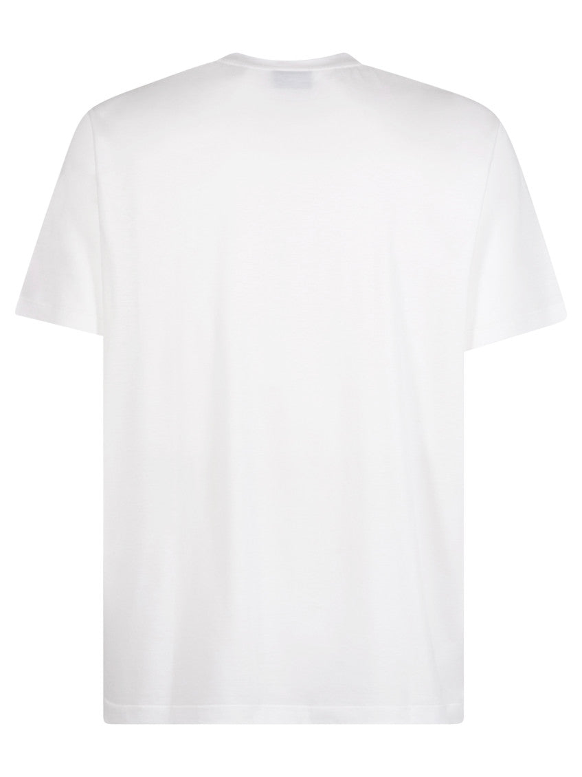 White Printed Logo T-Shirt 2