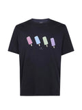 Black Printed T-shirt 1