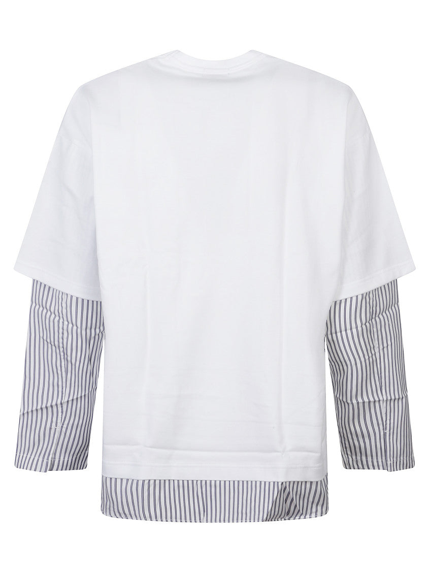 White Full Sleeves T-shirt 4