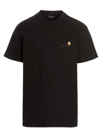 Black Embroidered Logo T-shirt 1