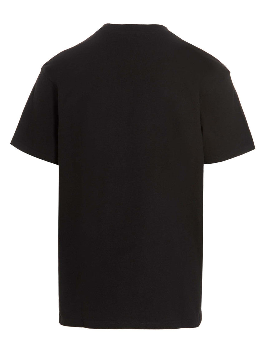 Black Embroidered Logo T-shirt 2