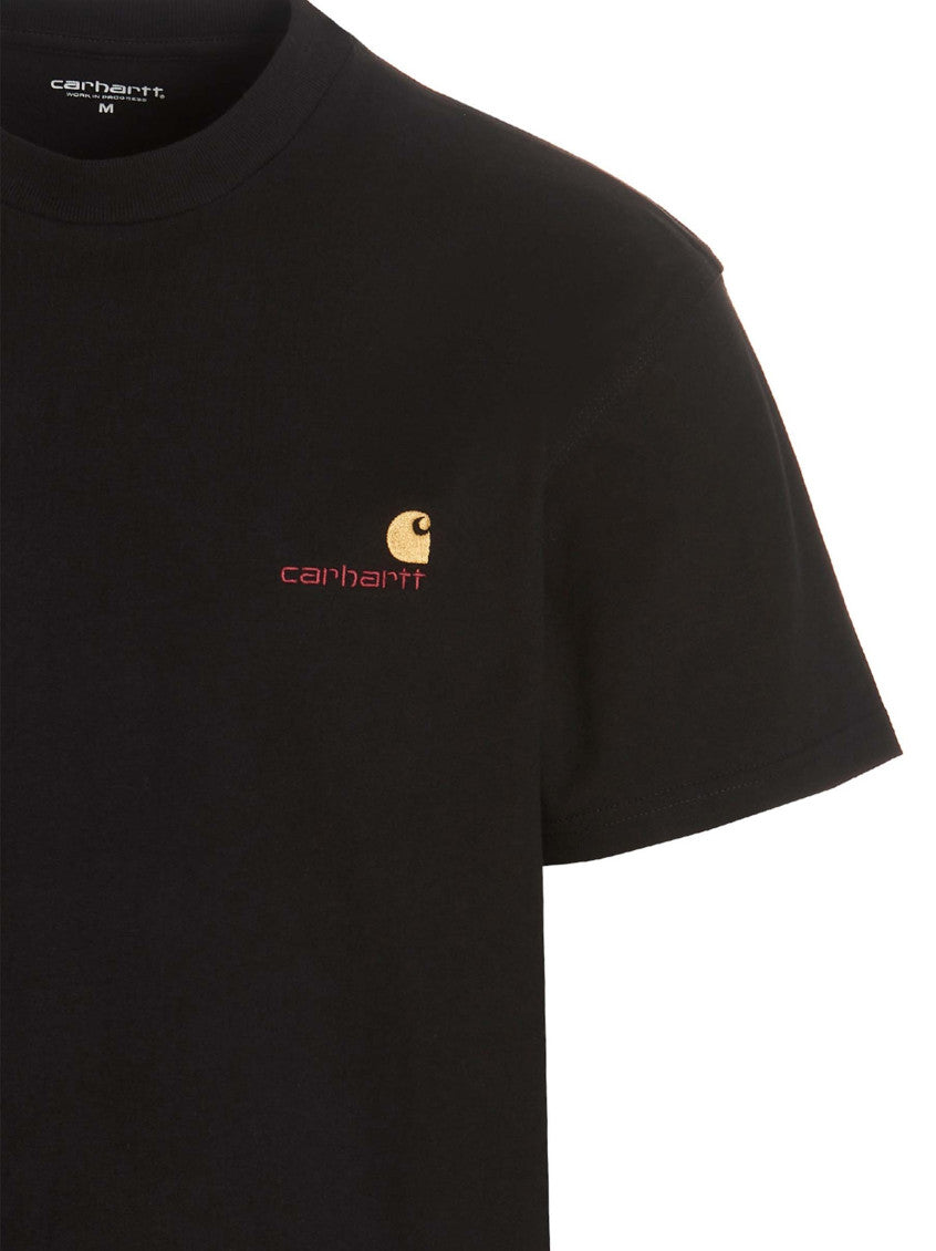 Black Embroidered Logo T-shirt 3