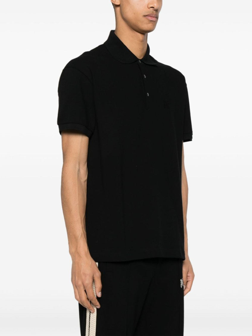 Black Short-sleeved polo shirt 3