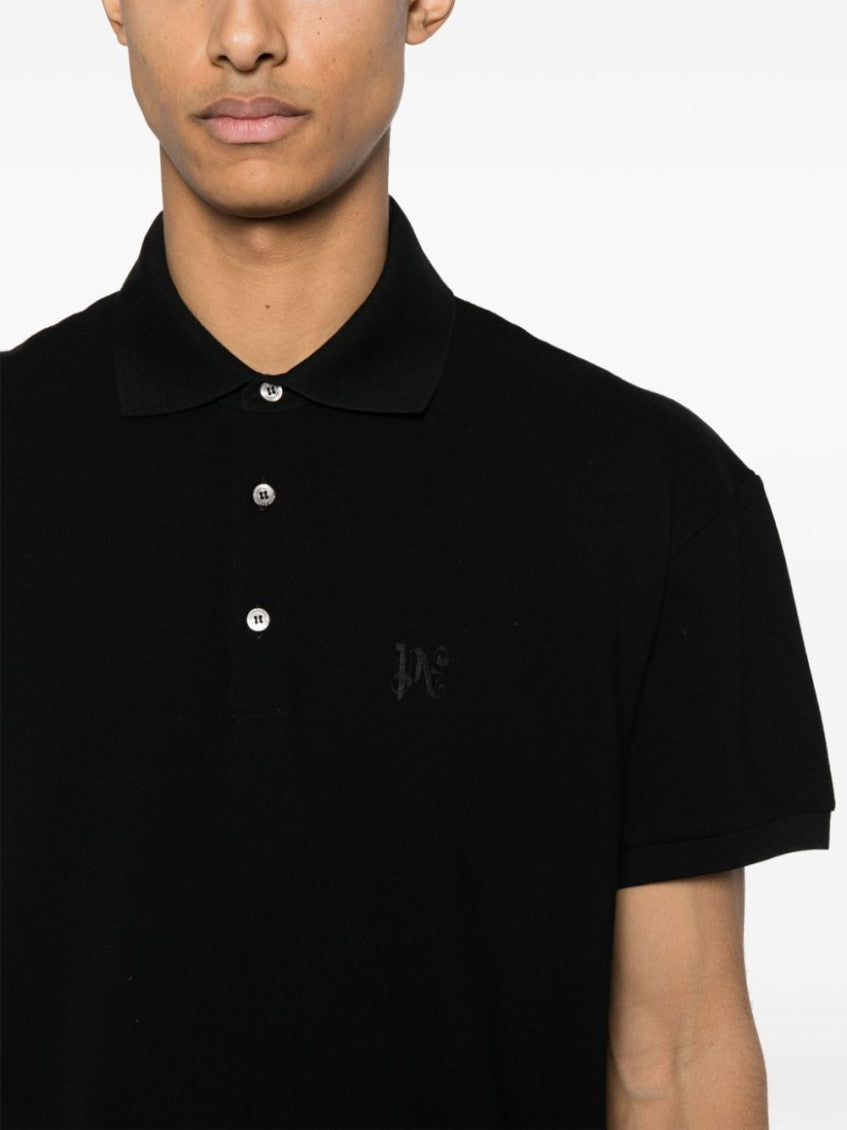 Black Short-sleeved polo shirt 4