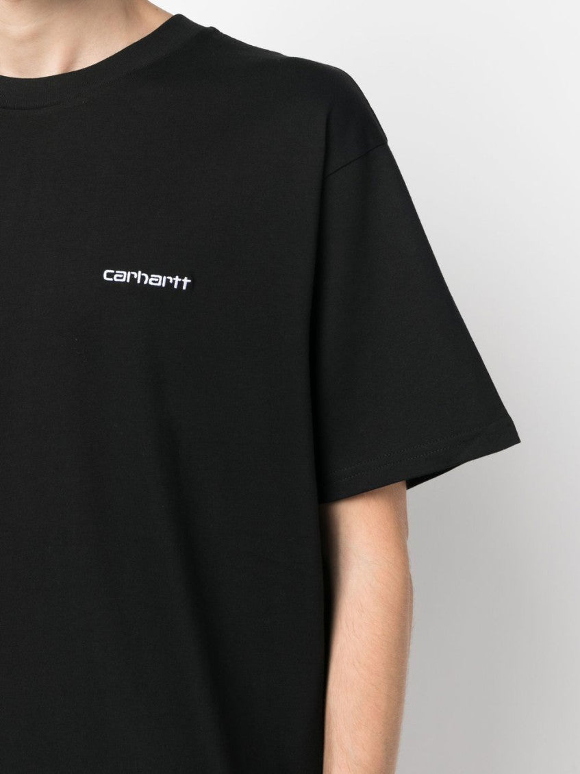 Black T-shirt with logo 2