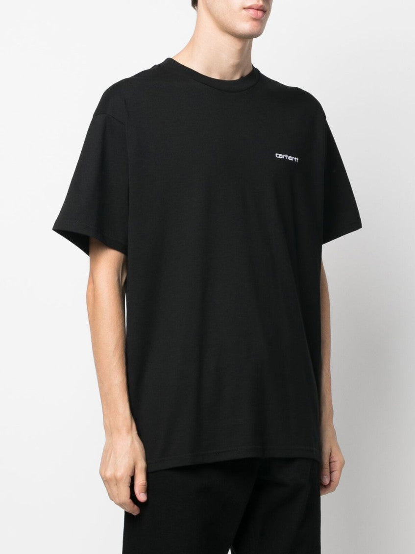 Black T-shirt with logo 3