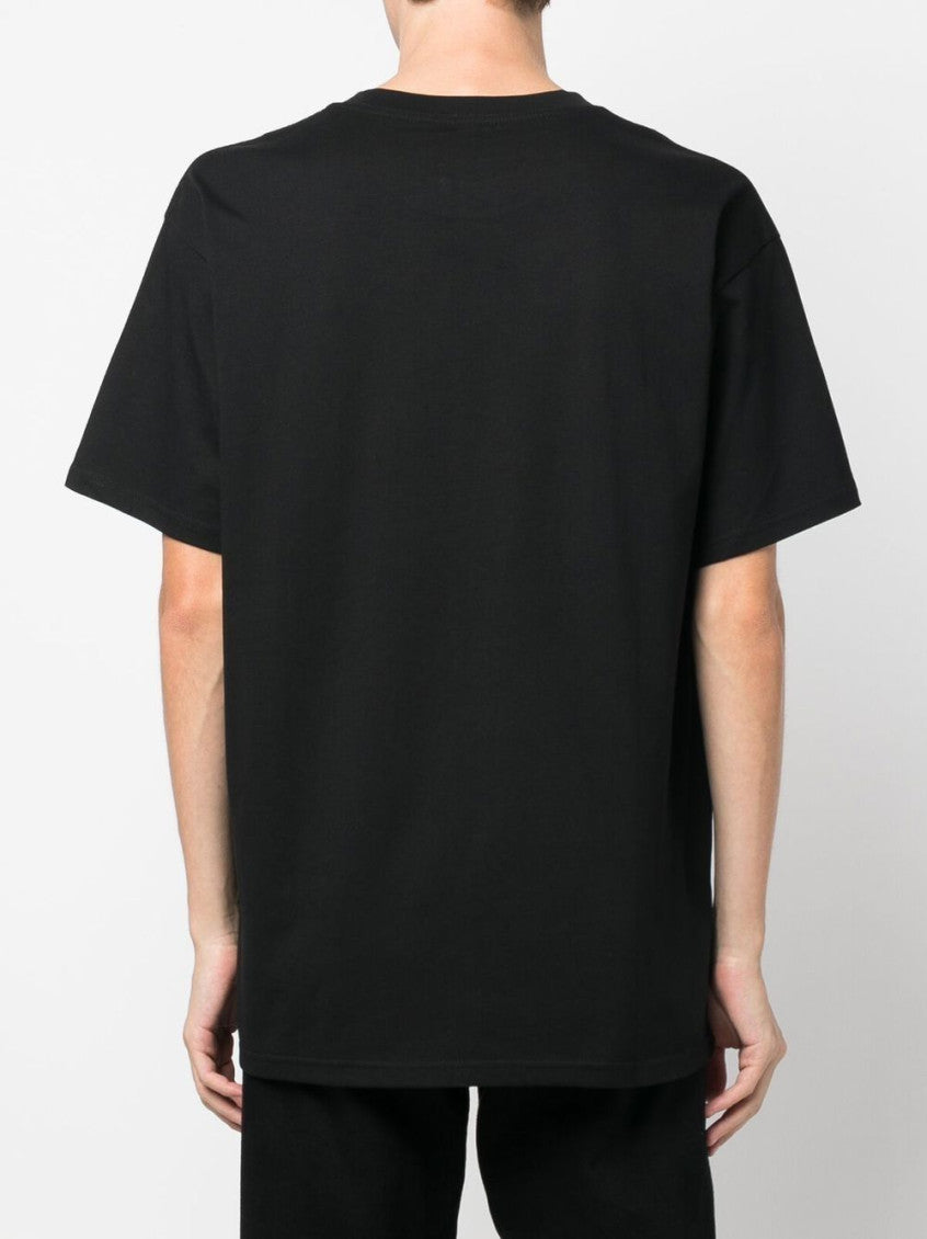 Black T-shirt with logo 4