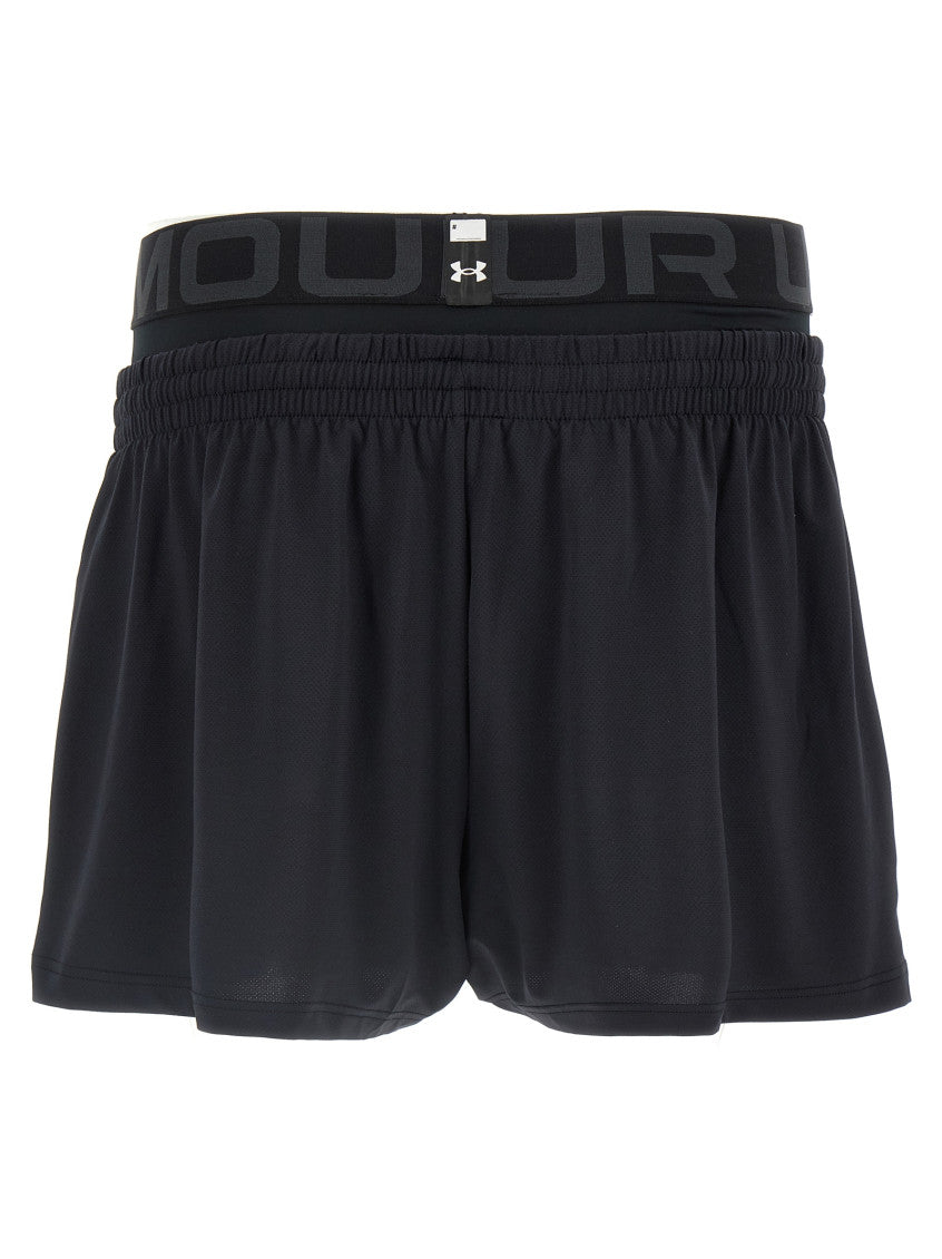 Black Logo Print Short 2