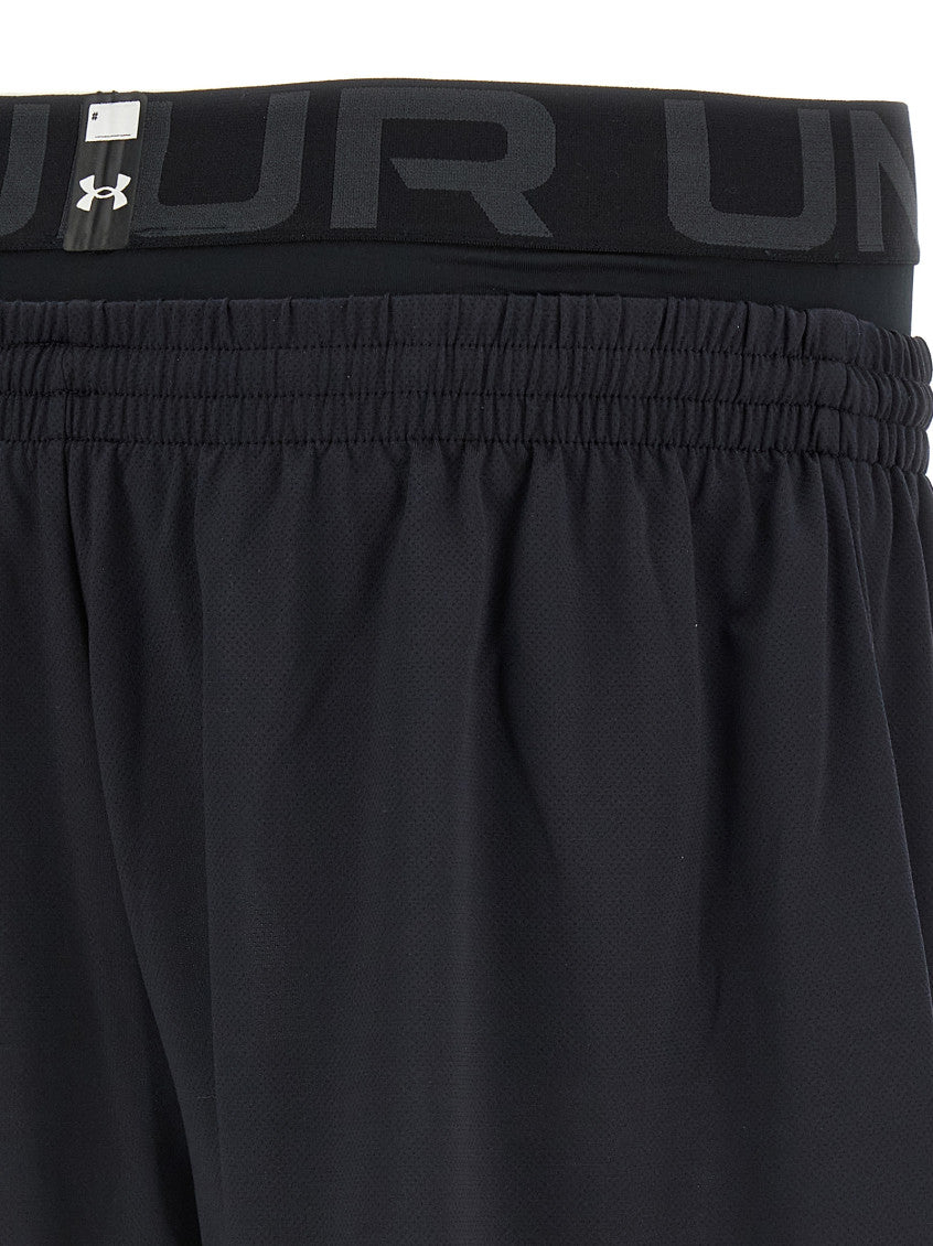 Black Logo Print Short 4