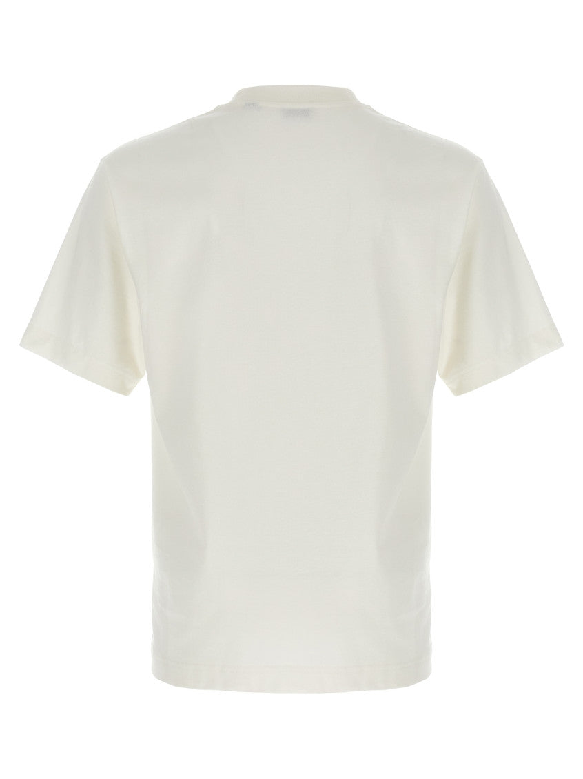 Chalk White Crew Neck T-Shirt 2