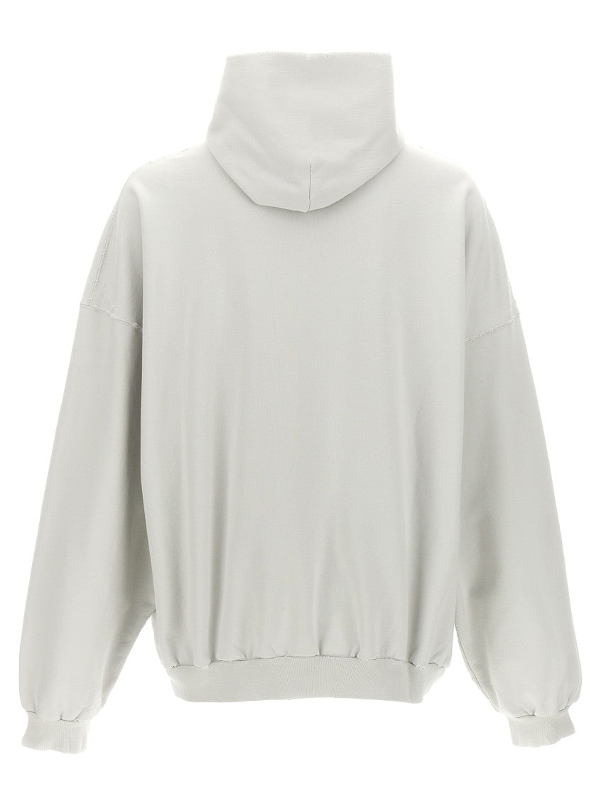 White '3B Liquefied' hoodie 2