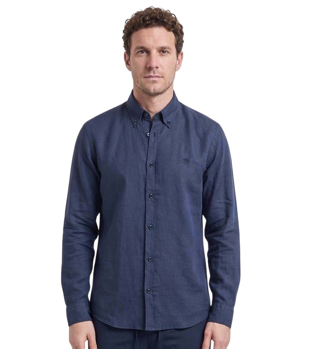 Blue Regular Logo Shirt 1