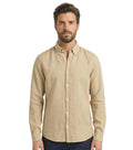 Beige Regular Logo Shirt 1