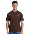 Brown Crew Neck T-Shirt 1