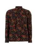 Black Regular Floral Shirt 1