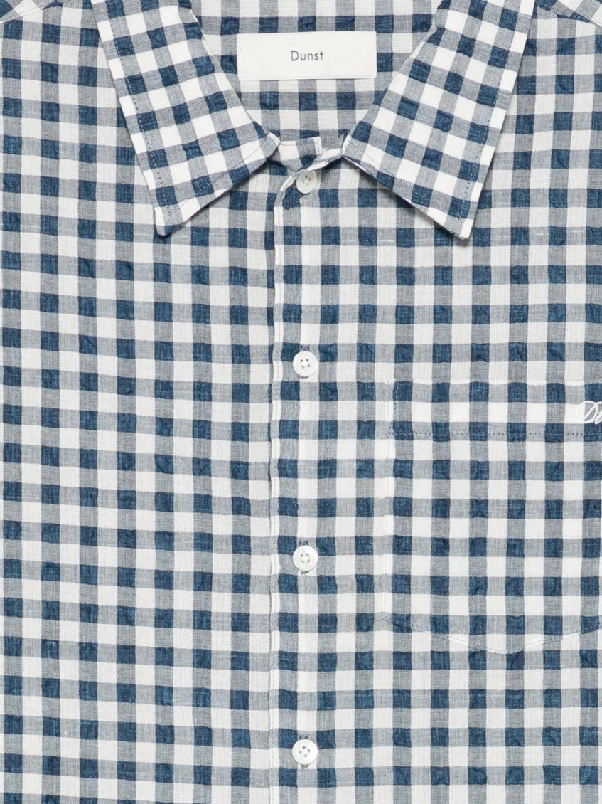 Blue Regular Checks Shirt 3