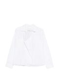 White Regular Solid Shirt 1