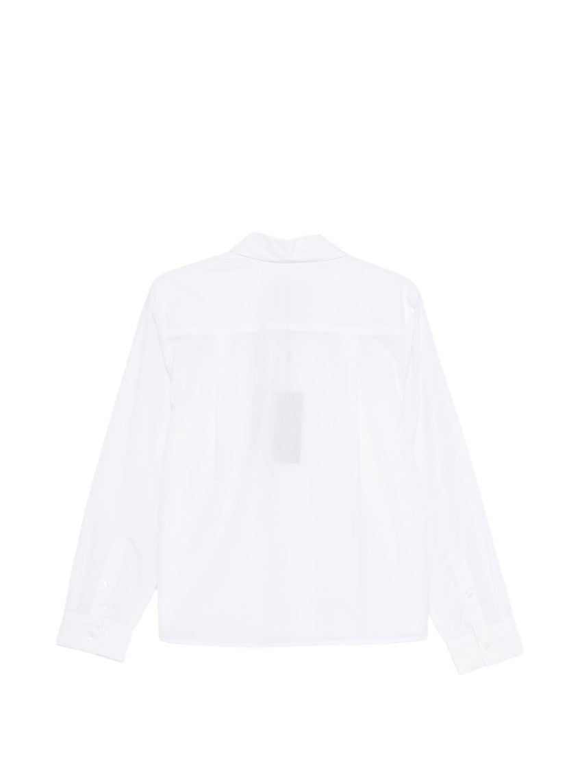White Regular Solid Shirt 2