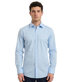 Sky Blue Solid Shirt 1