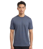 Blue Crew Neck T-Shirt 1