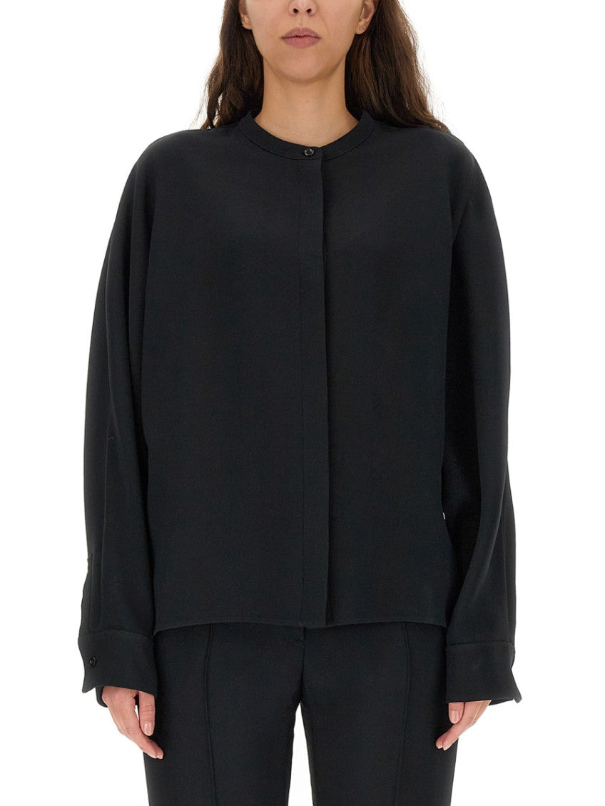 Black Regular Solid Shirt 2