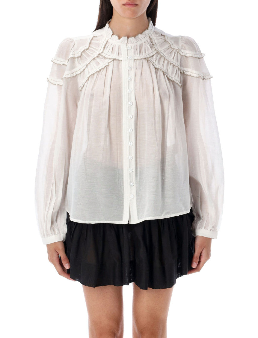White Regular Solid Shirt 1