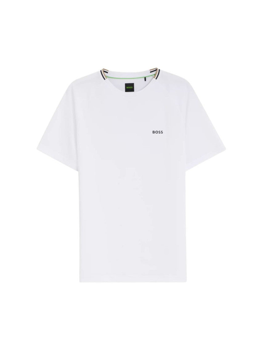 White Crew Neck T-Shirt 1