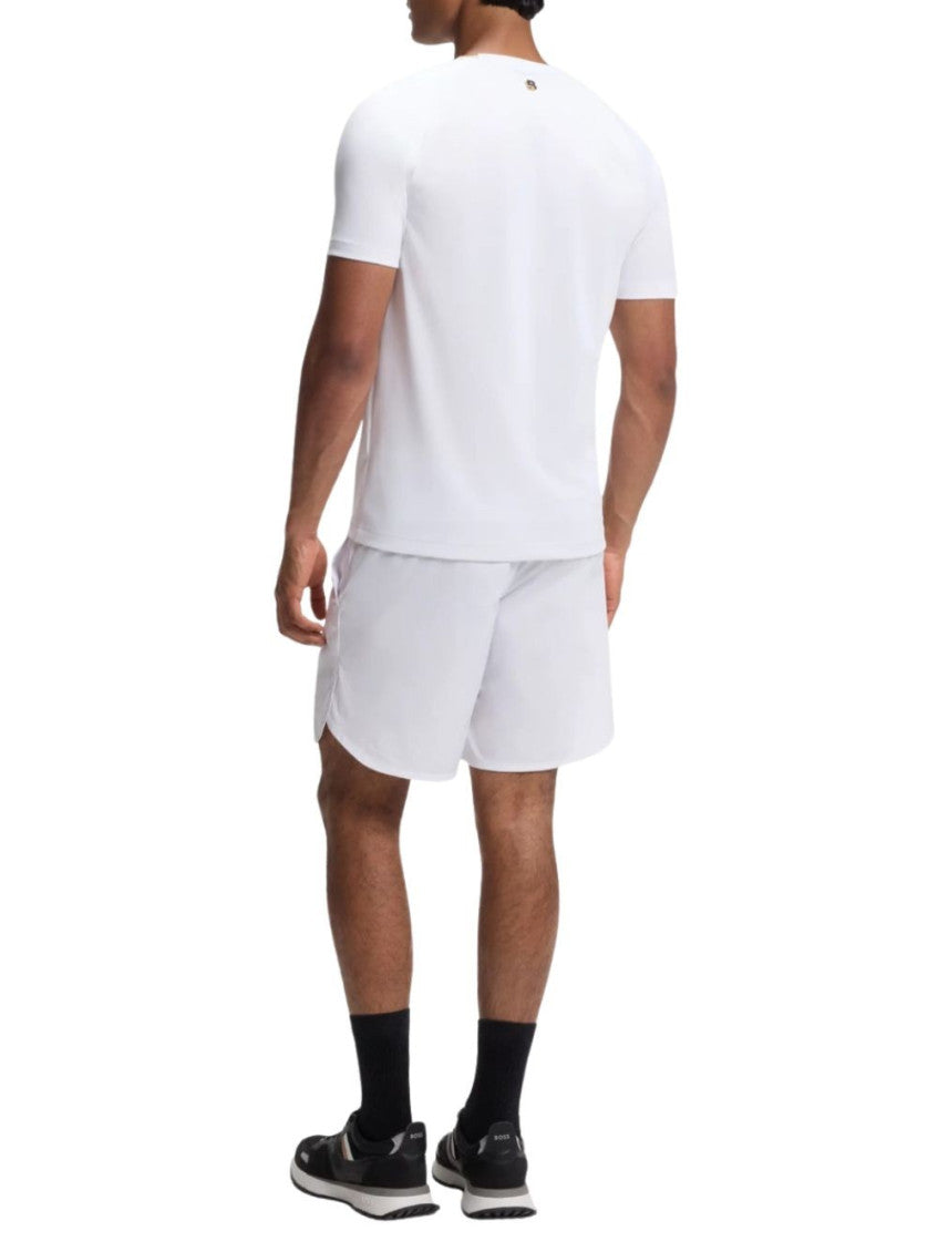 White Crew Neck T-Shirt 2