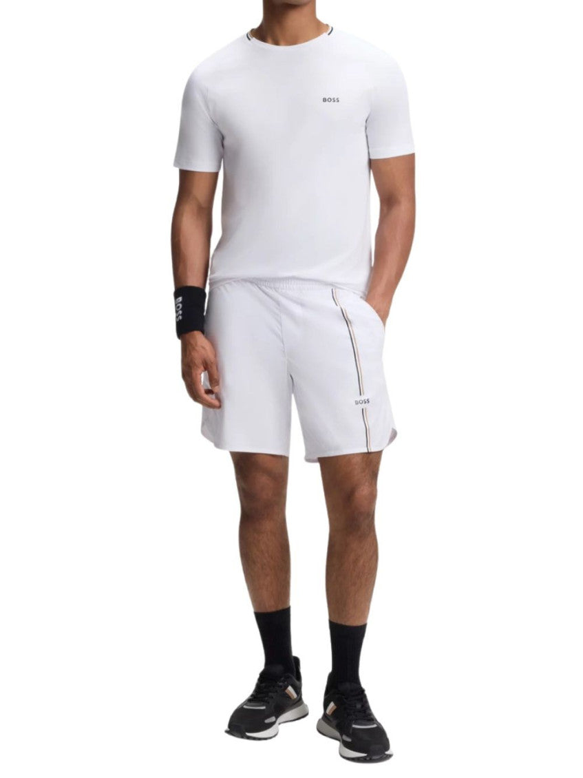 White Crew Neck T-Shirt 3