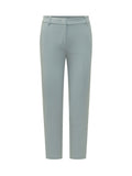 Light Blue Straight Flat Front Pants 1