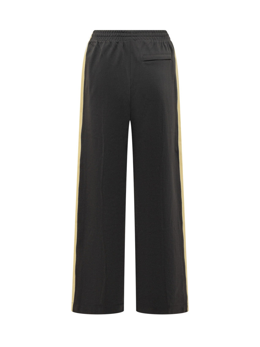 Black Relaxed Drawstring Pants 2