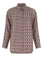 Pink Regular Geometric Shirt 1