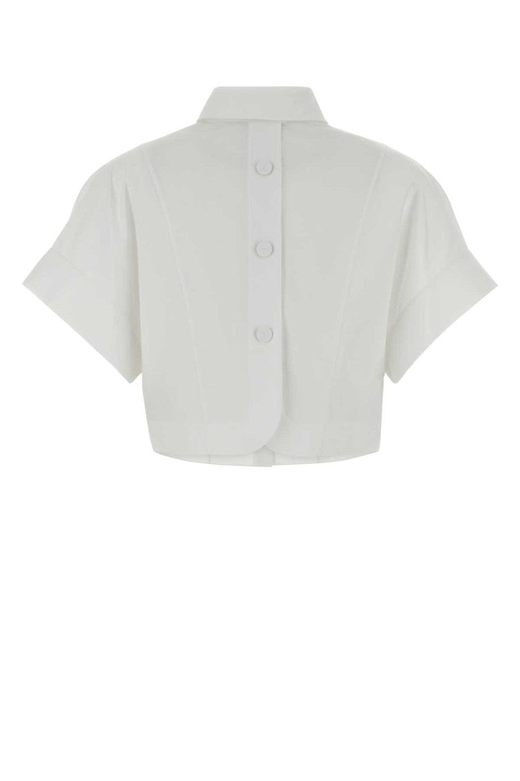 White Regular Solid Shirt 2