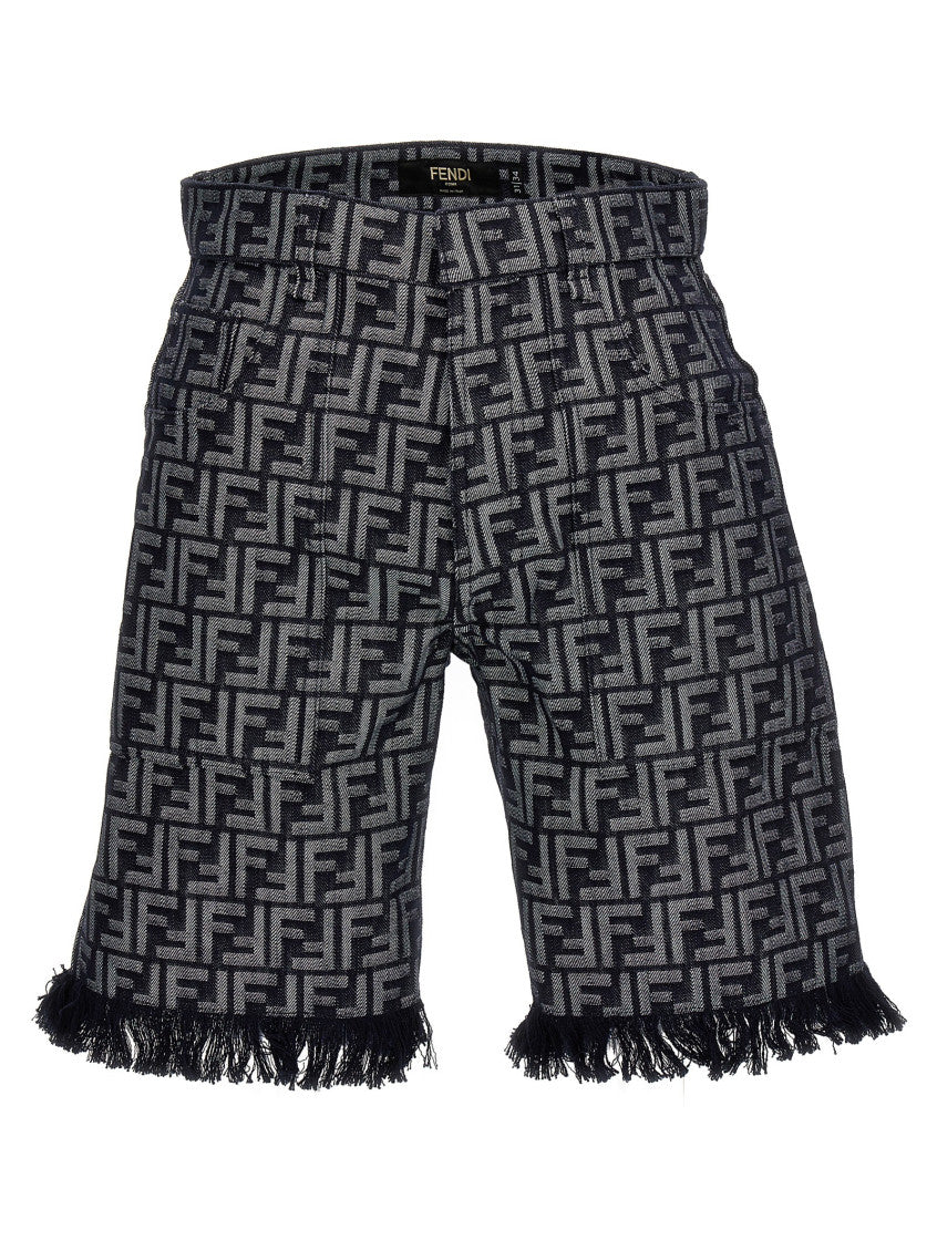Dark Blue Logo Shorts 1