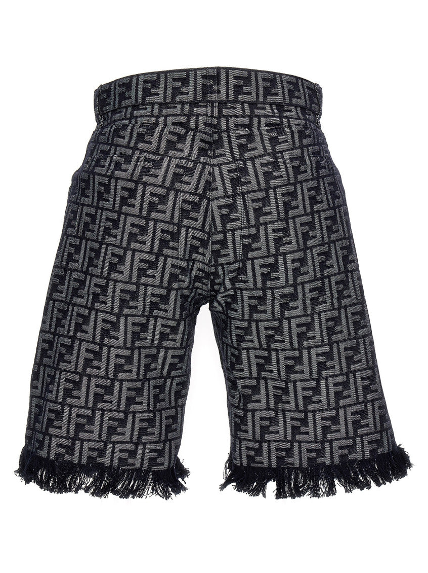 Dark Blue Logo Shorts 2
