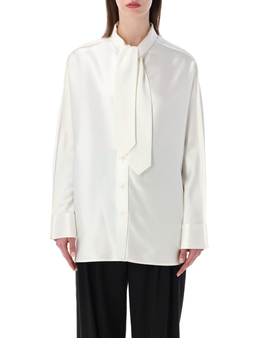White None Solid Shirt 1