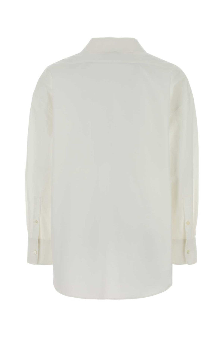 White Regular Solid Shirt 2