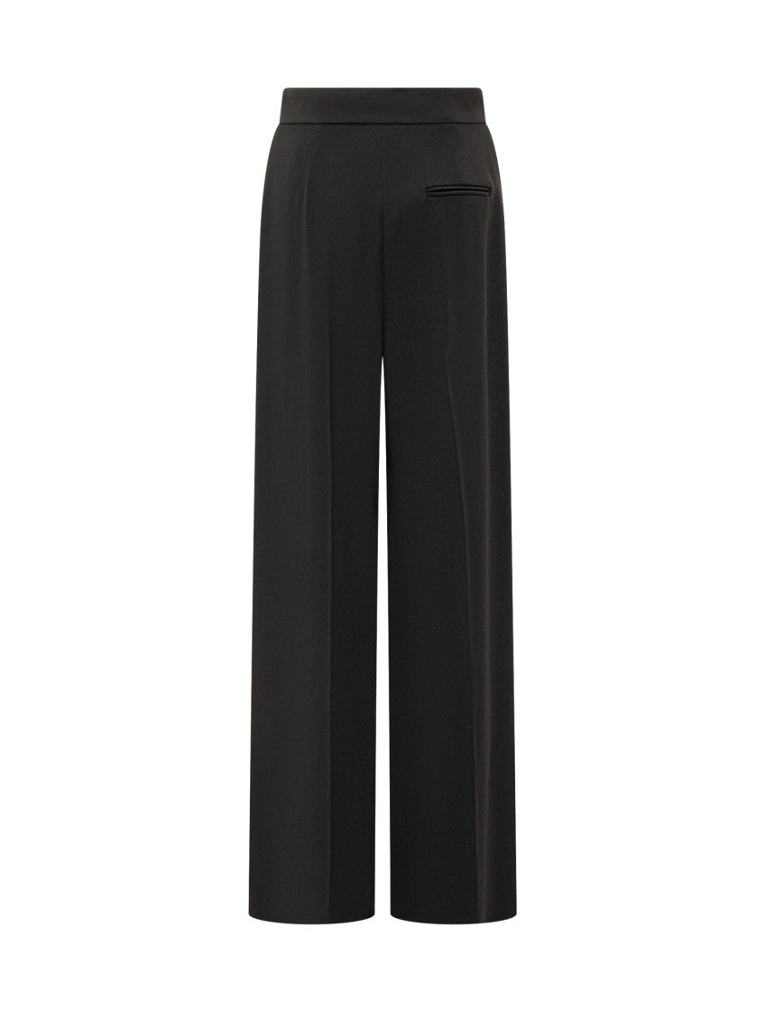 Black Tailored Pleated Pants 2