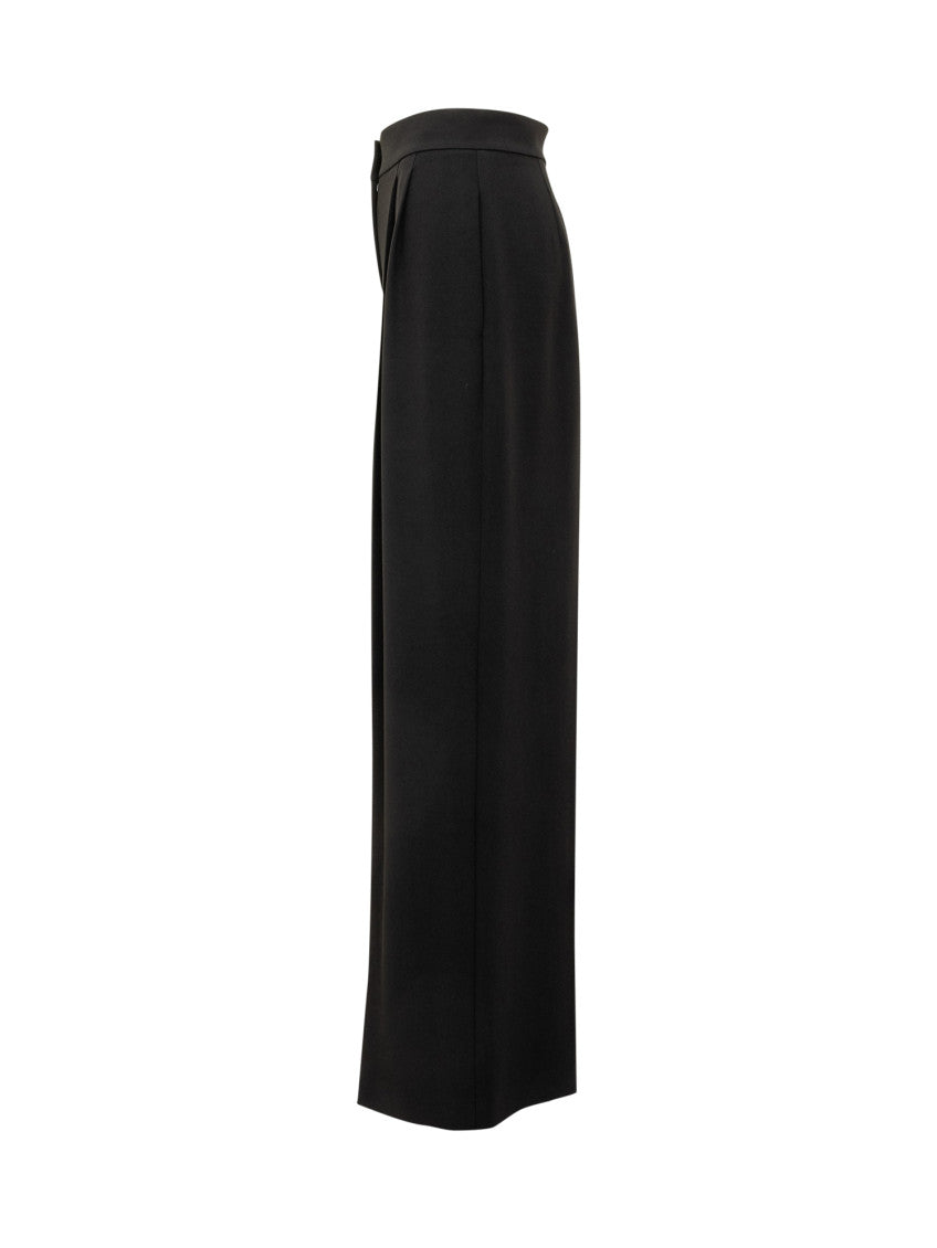Black Tailored Pleated Pants 3