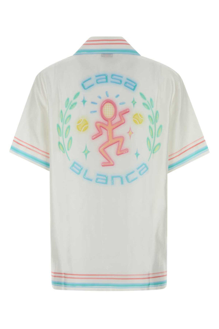 White Regular Solid Shirt 2