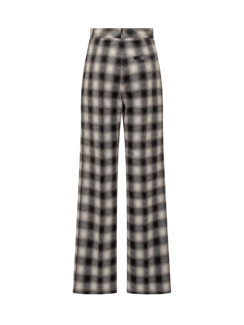 Multicolor Relaxed Flat Front Pants 2