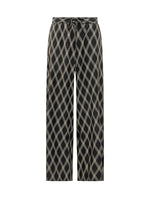 Black Loose Drawstring Pants 1
