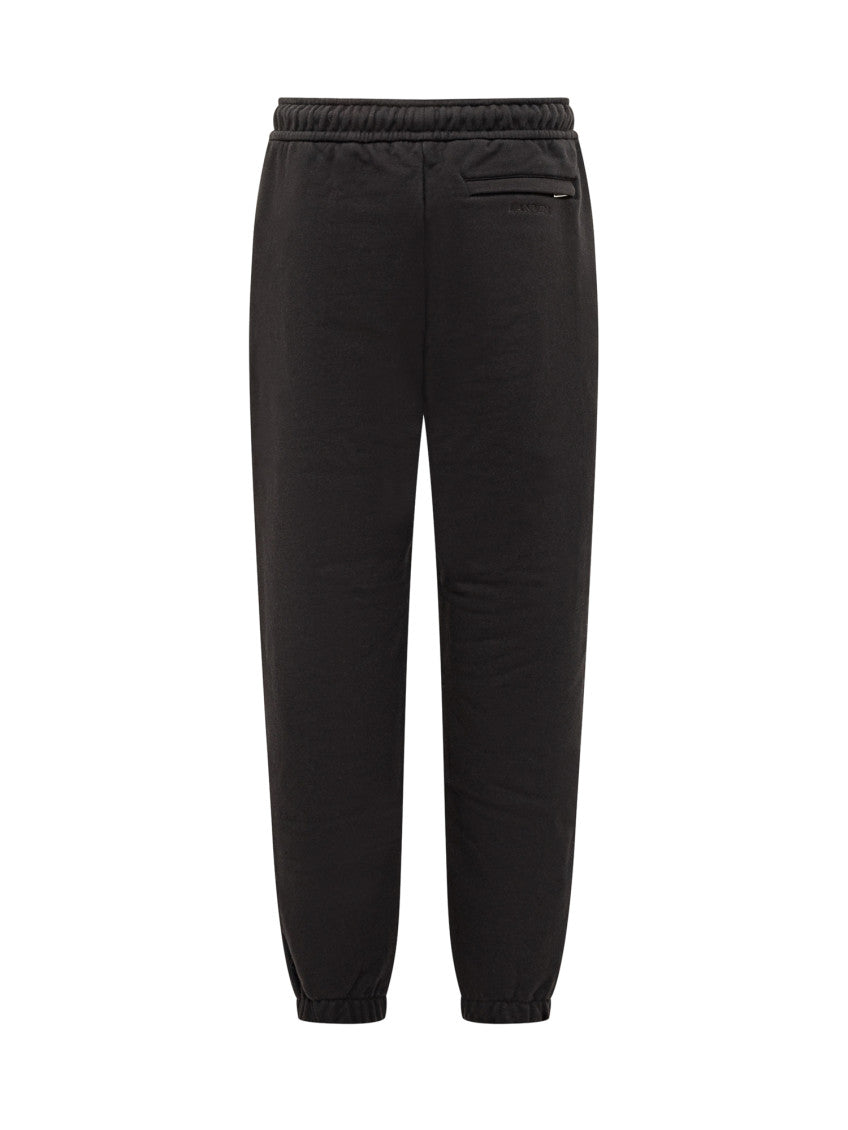 Black Tapered Joggers Pants 2