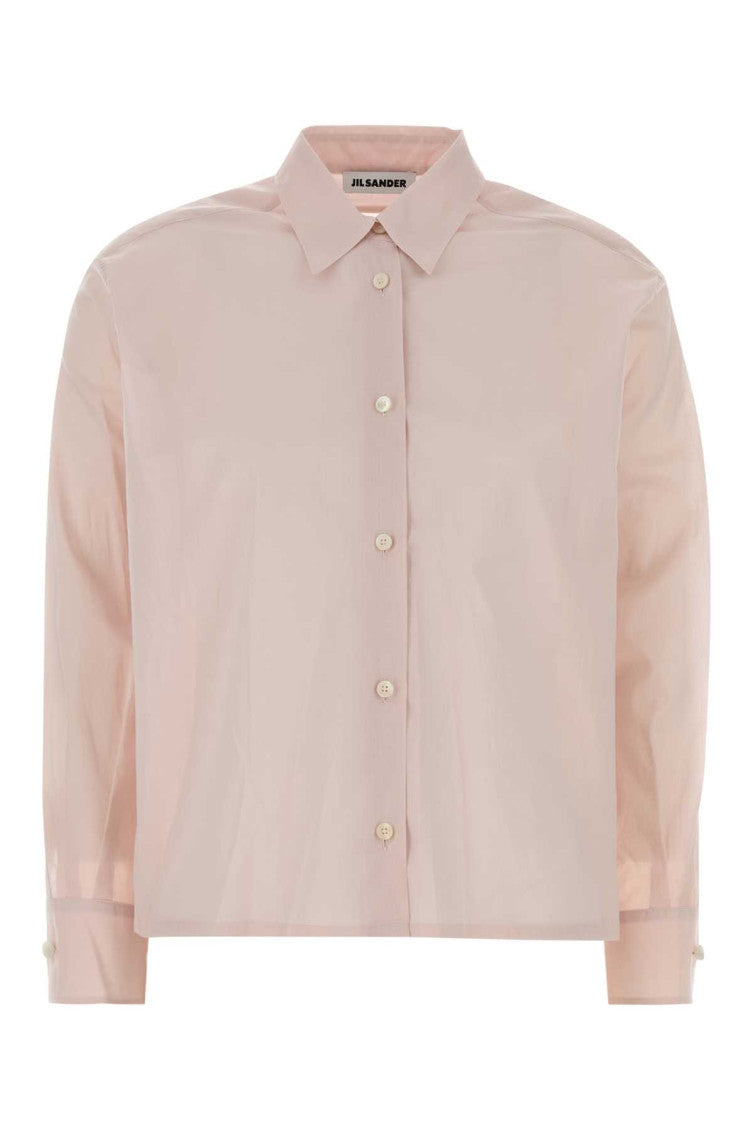 Pink Regular Solid Shirt 1