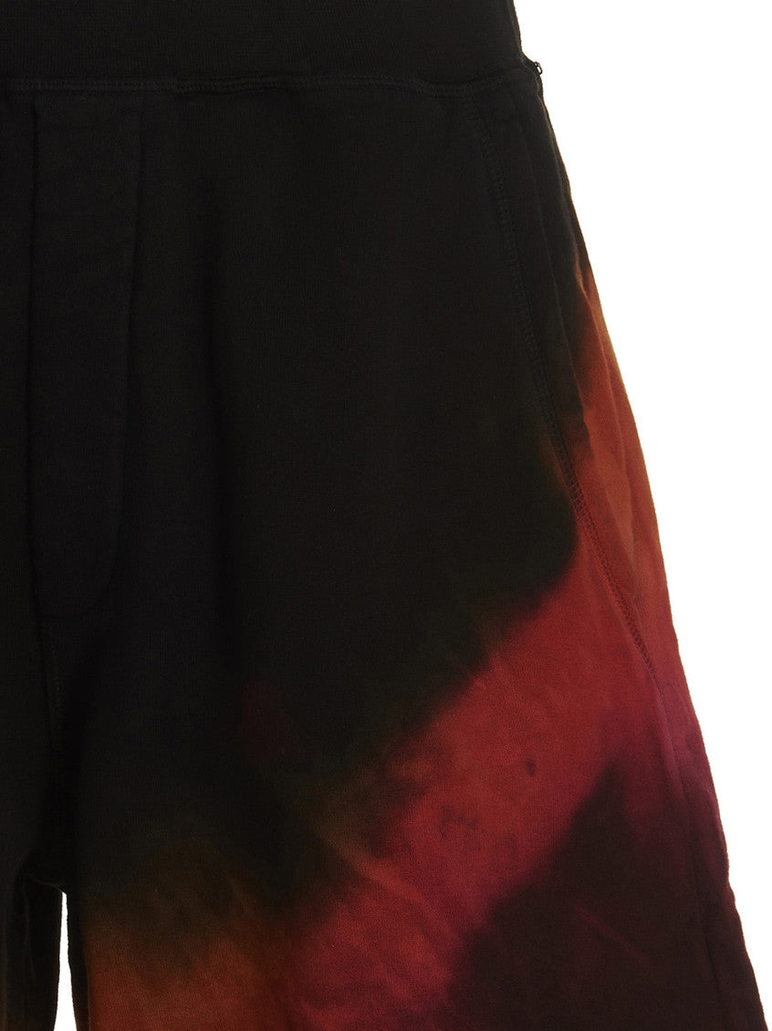 Multicolor Cotton Tie-Dye Shorts 3