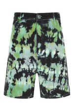 Multicolor Tie-Dye Shorts 1