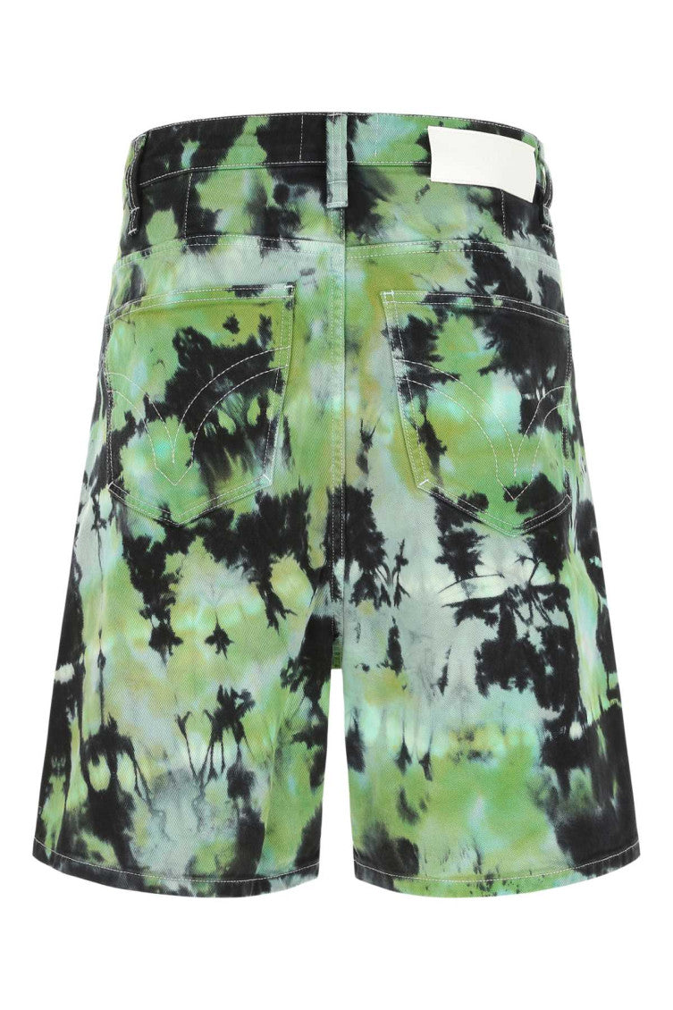 Multicolor Tie-Dye Shorts 2