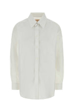 White Regular Solid Shirt 1