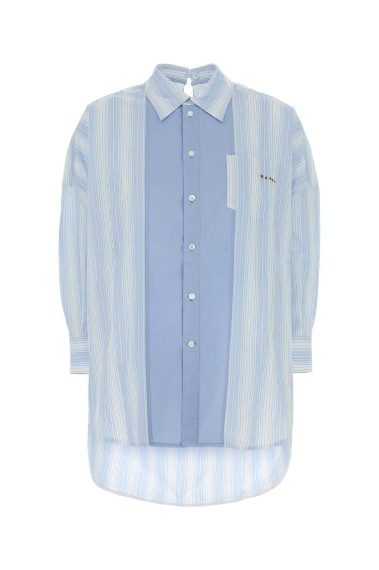 Light Blue Regular Solid Shirt 1