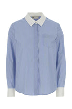 Blue Regular Stripes Shirt 1